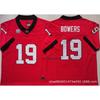 Mens Cotton Blend Rugby Jersey With Embroidered Number 1 Bulldog Team Uniform Football Sports