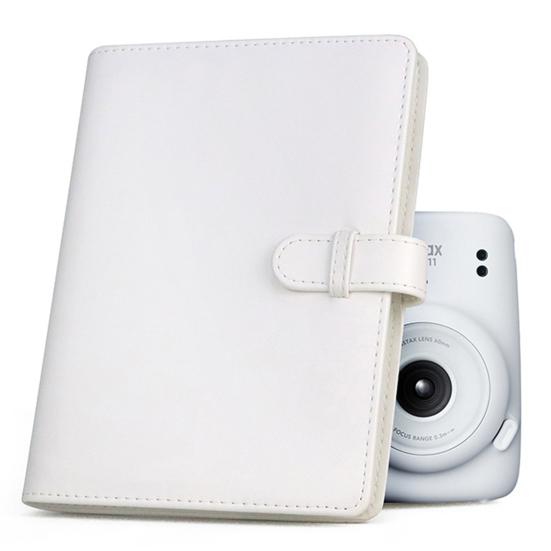 Photo Album Large Capacity Souvenir Vintage 128 Pockets Picture Album for FujiFilm-Instax Mini11/70/80/9/KT/25/90/7S