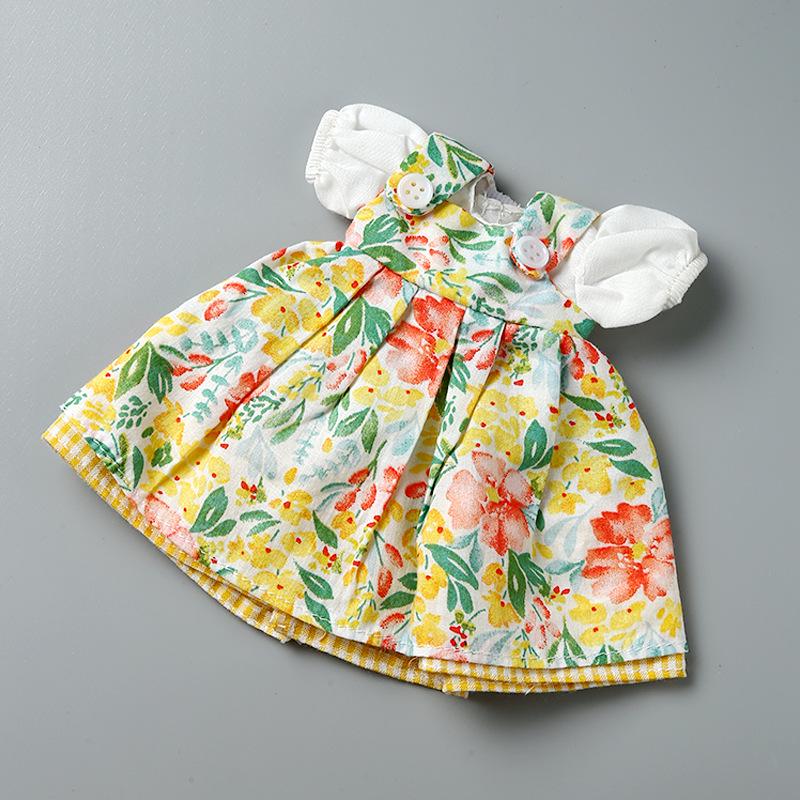 

30см 6-точечная BJD кукла Лолита платье принцессы наряд юбка на подтяжках для девочек As Pictured Clothing