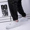 Men's Board Shoes Spring and Autumn Couple's Sports and Leisure Versatile Students Simple Lace-up Women's White Shoes