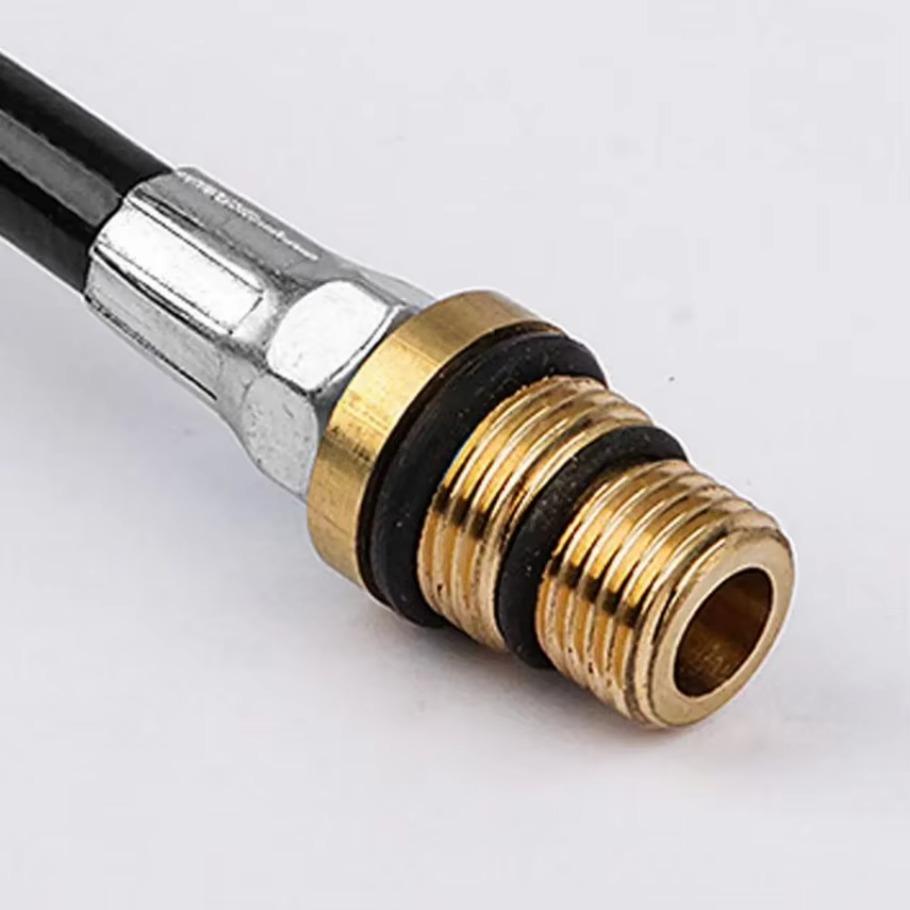 Engine Air Valve Holder Pressure Pipe  Engine Stem Modification Fitting Cylinder Compression Tester Replacement 1x