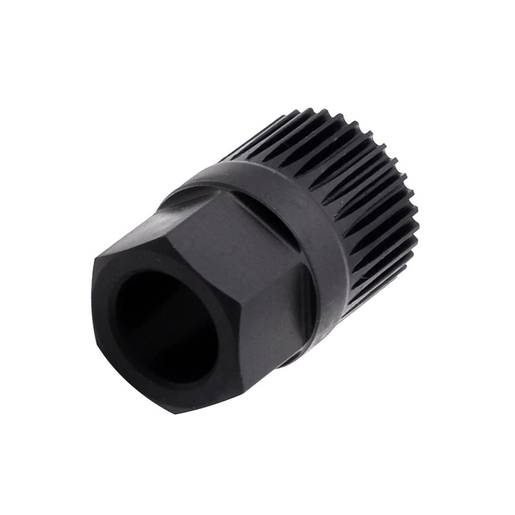 Car 33 Spline Teeth Alternator Clutch Free Wheel Pulley Removal Tool Black For Ford VW Peugeot BMW Golf Automotive Tools