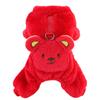 Cute pet clothing teddy small dog dog clothing four-legged autumn and winter clothing thickened and warm
