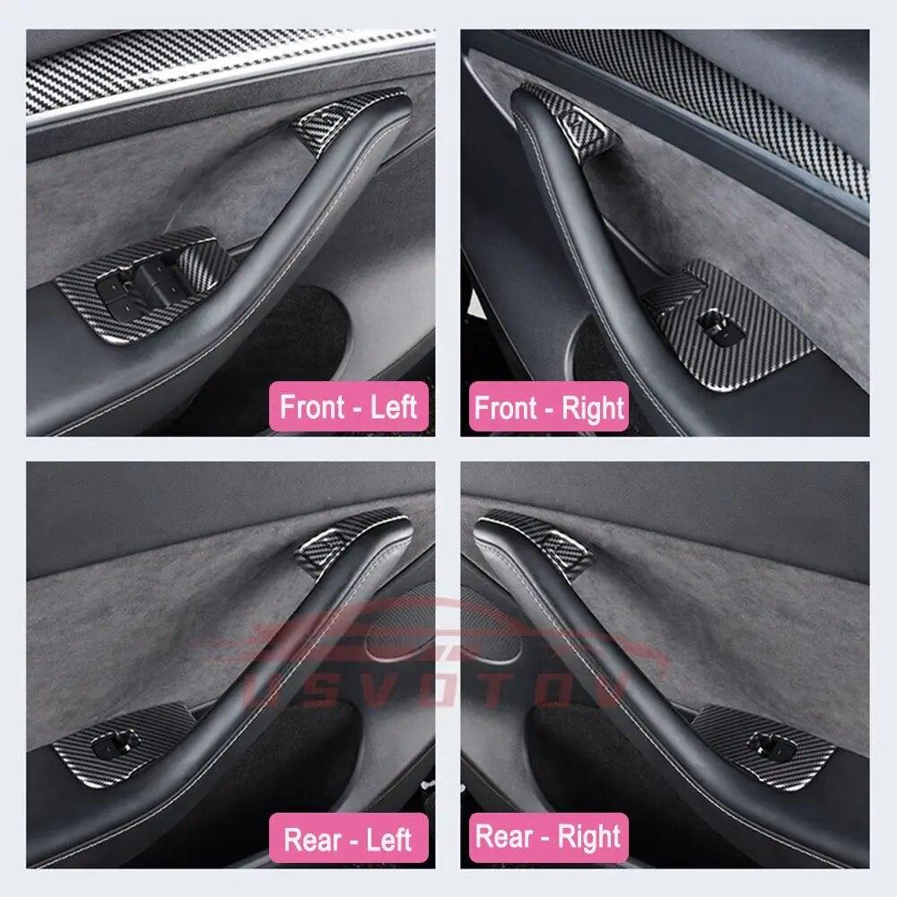 14 шт. кнопки переключателя стеклоподъемника для модели Tesla 3 года 2023 2022 2021 — фото 5