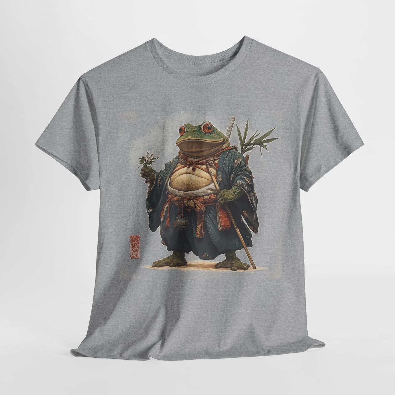 Katana Sword T-Shirt | Bushido Warrior Japan Tee | Feudal Samurai Shirt L