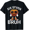 67 Halloween Funny Six Seven Meme Brainrot Pumpkin Unisex T-Shirt