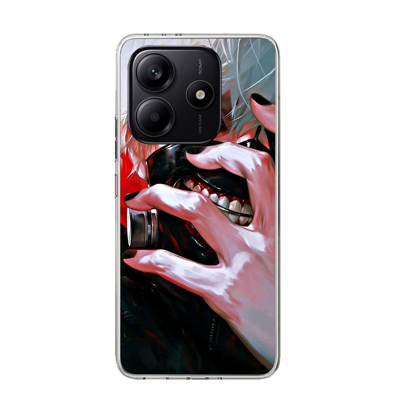 G-Ghoul Tokyo Kaneki Ken Phone Case For Xiaomi Redmi Note 13 14 15 Pro Plus 12S 12 14S 11S 11E 10 10S 11 11T 5G 4G Cover Coque R