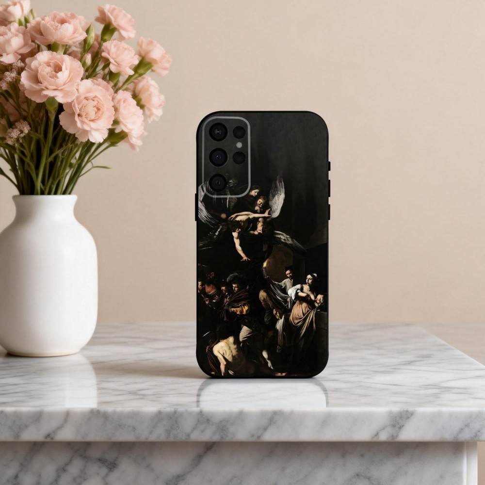 

Art C-Caravaggio P-Paintings Phone Case For Samsung S25,S24,S21,S22,S23,S30,Ultra,S20,Plus,Others Soft Black Cover Samsung S21plus