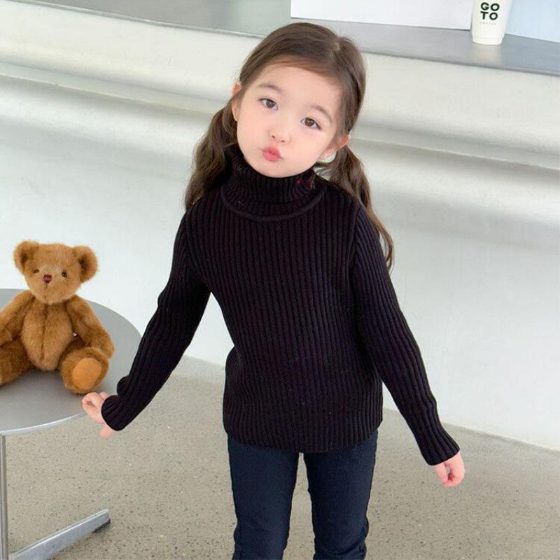 

Свитер с высоким горлом для девочек в наличии: Стильная вязаная основа для осени и зимы 90