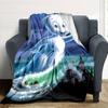 1pc Casper2 Blanket, Gift, for Men and Women, Soft Blanket, Good for Sofa Bed Couch Travel, Lightweight Flannel Blanket