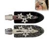 Metall-Stern-Haarspange für Pony, haarschonende Haarnadeln, unsichtbarer Halt, modische Haaraccessoires für Damen, Party, Hochzeit, Styling