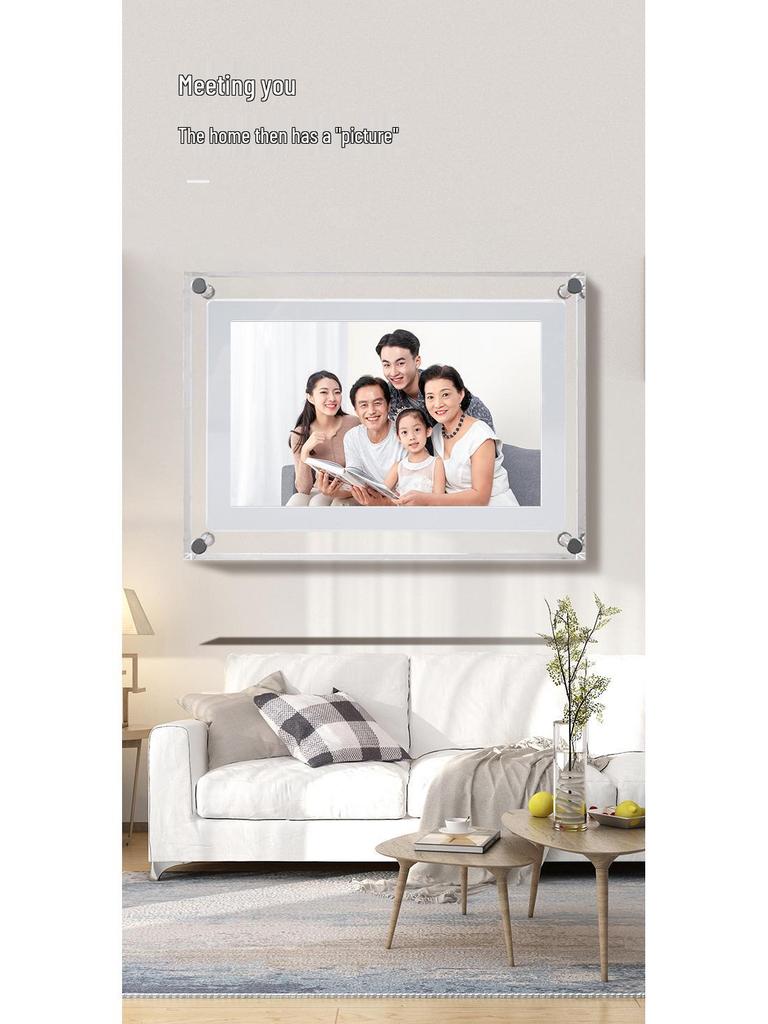 5" Acrylic Digital Photo Frame with IPS Screen and Media Player