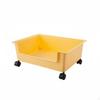 With Casters Wheeled Classroom Storage Container Space-Saving Mobile