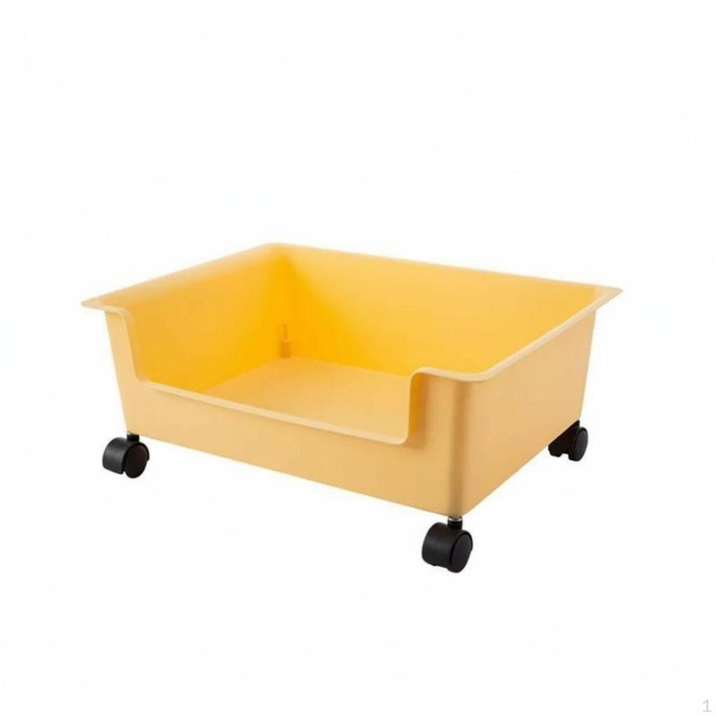 With Casters Wheeled Classroom Storage Container Space-Saving Mobile