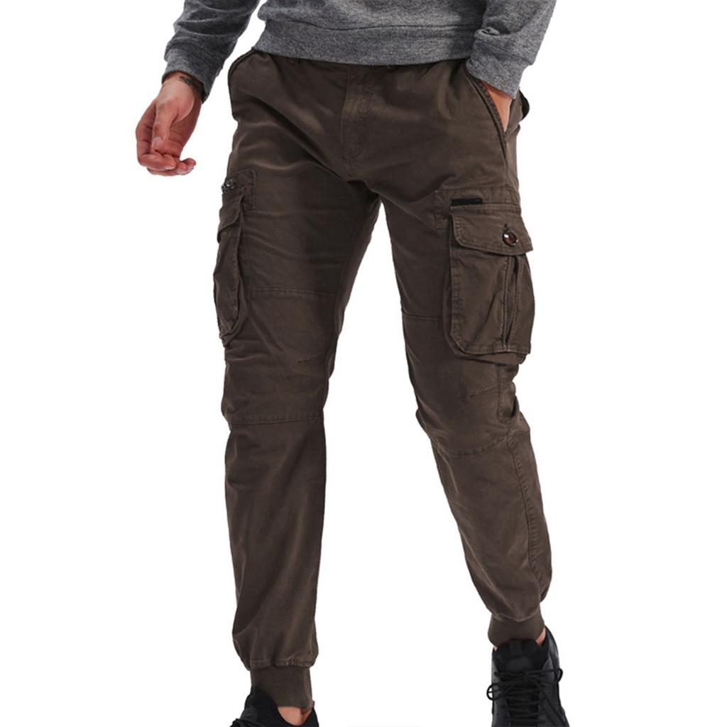 Men's Summer Casual Fashion Overalls Men's Summer Loose Camouflage Straight Leg Overalls