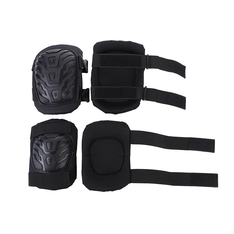 Thickened Silicone Hard Shell Knee Pads: Wear-Resistant Protection for Tiling, Car Repair, Gardening, and Sports