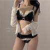 Girl Summer Sexy Lace Small Breast Gathers To Show Big No Underwire To Collect Pair Breast To Prevent Droop Underwear