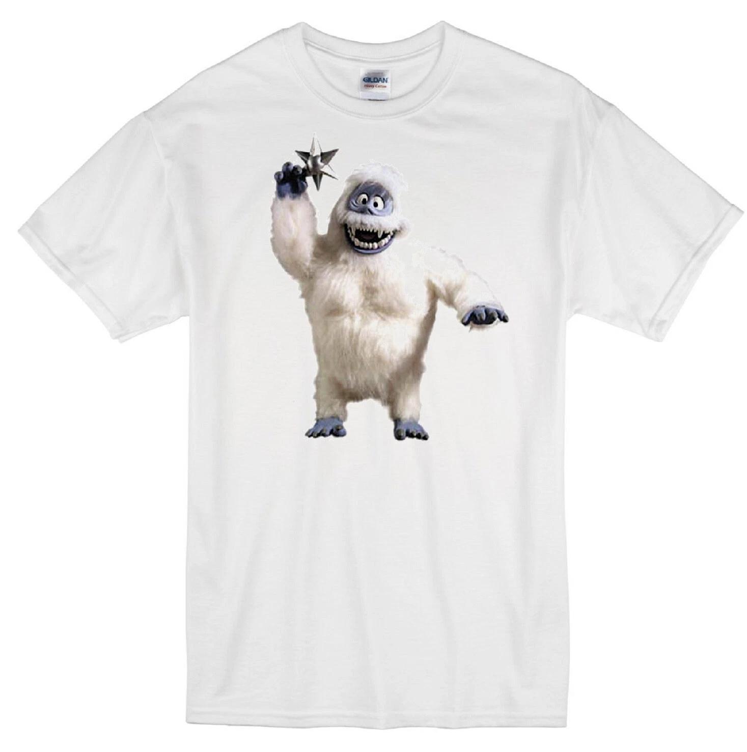 

BUMBLE ABOMINABLE SNOWMAN RUDOLPH CHRISTMAS CARTOON CLASSIC TV WHITE T-shirt 2XL