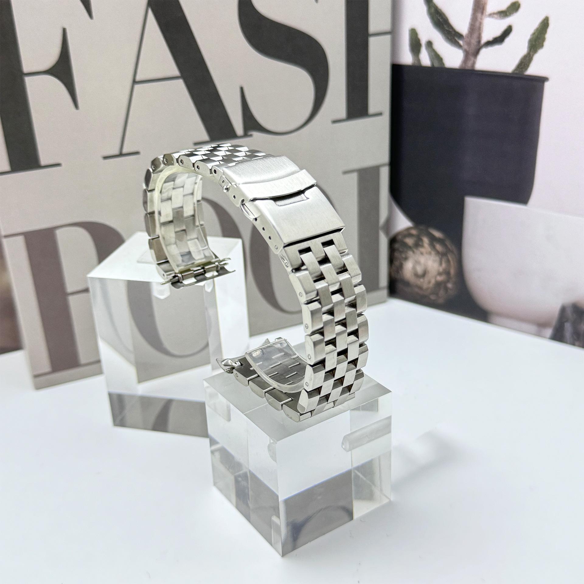 

Ланцюжок з нержавіючої сталі для годинника Seiko Turtle SRP773/775/777/A21, 22 мм 22mm with logo