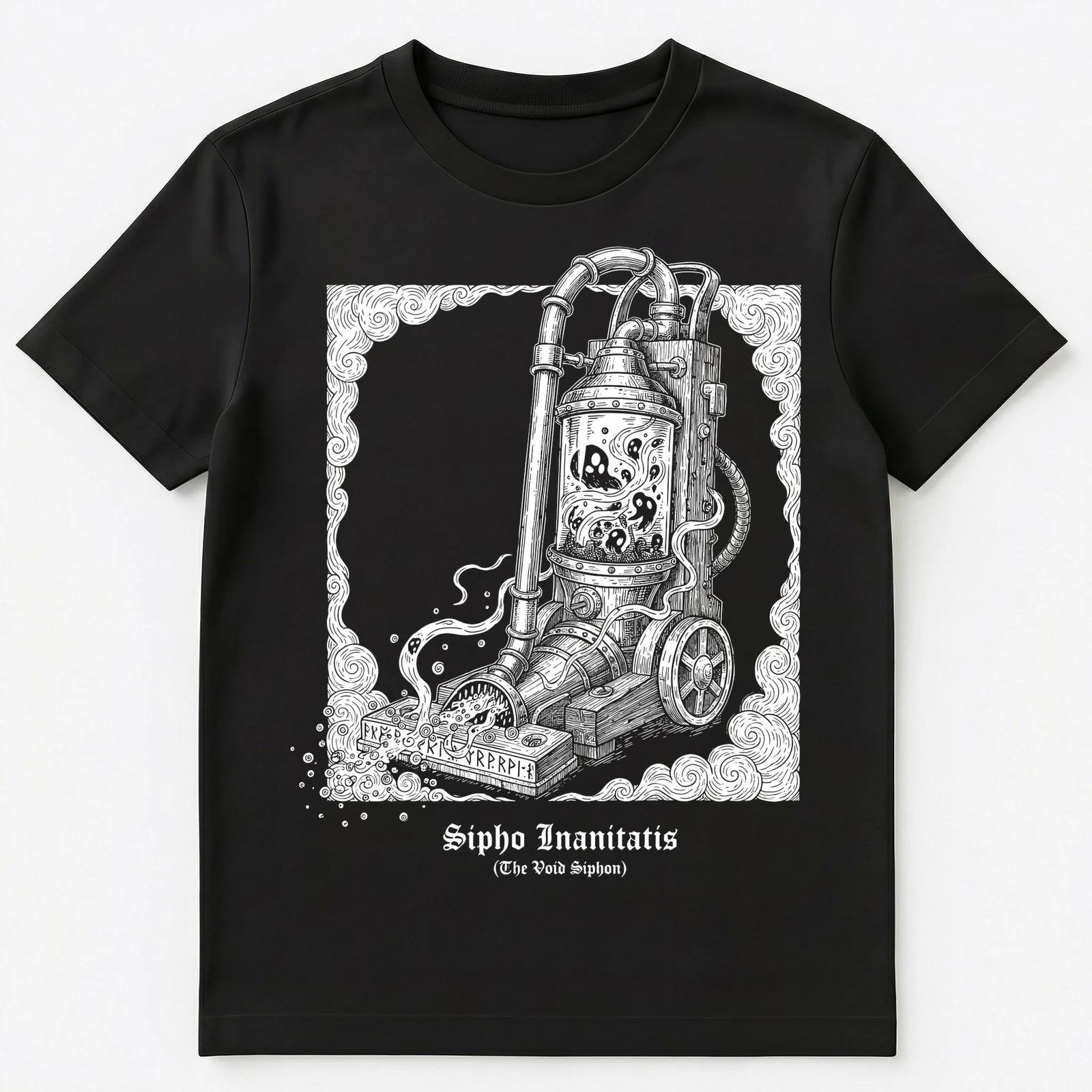 

Dark Fantasy Void Monster Vacuum Cleaner Gothic Horror Unisex T-Shirt 3XL