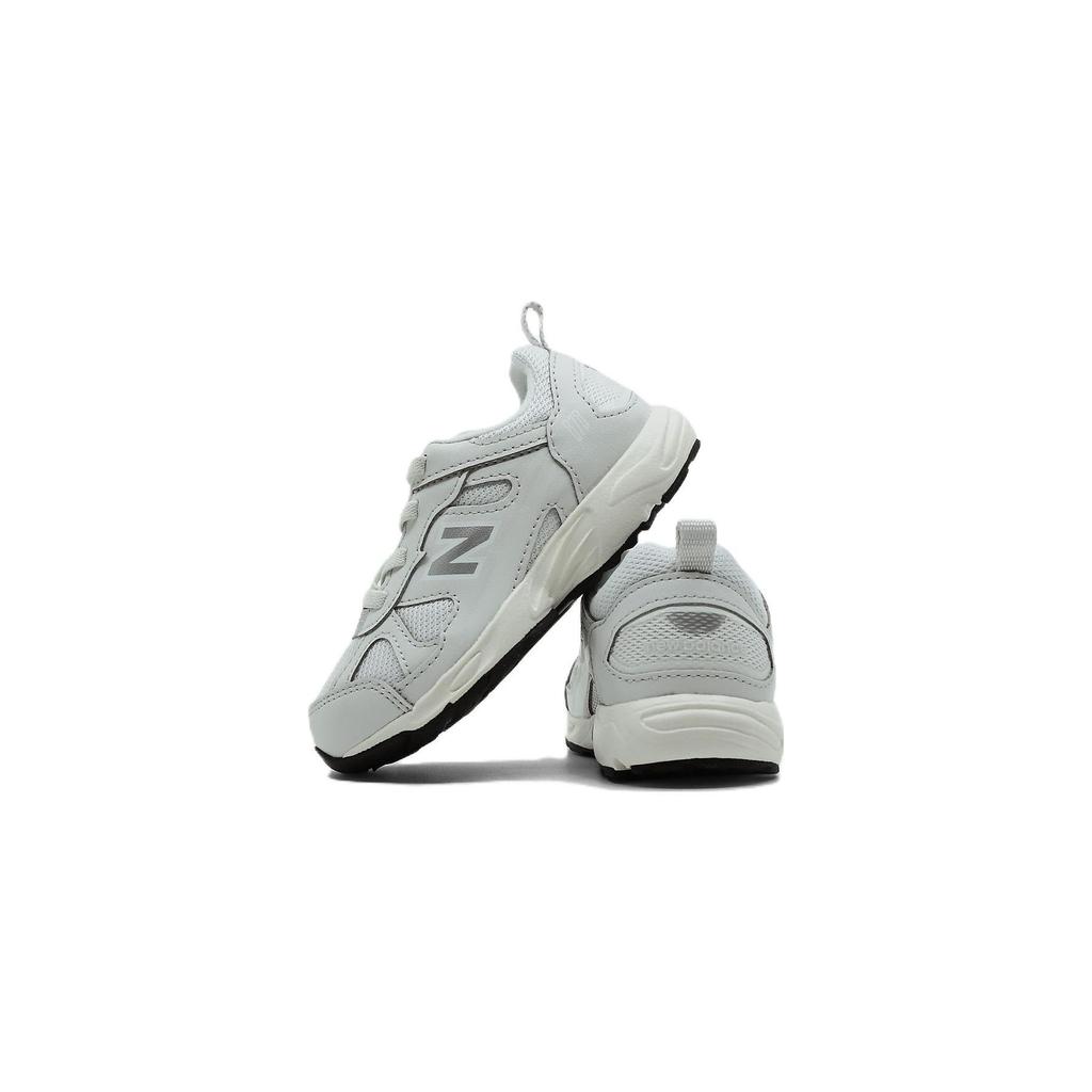 New Balance NB 878 Mesh Leather Cushioning Durable Low-Top Walking Shoes Baby Sneaker White IV878KN1