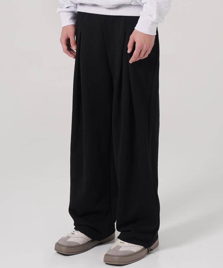 UNLC Reverse Wide Sweatpants (Black)