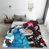 The Case Study of Vanitas Anime Deken Flanel Textiel Vanitas no Karte Dunne Worpdeken voor Beddengoed Kantoor Pluche Dunne Quilt