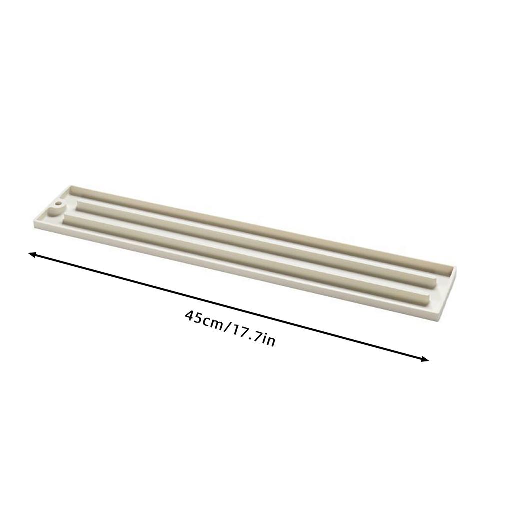 Silicone Sink Drain Pad Kitchen Pot Lid Spatula Organiser Holder Bottle Cup Drainer Support Rack Narrow Slit Anti Slip Tray