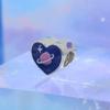 Sky Charm Fit Original Bracelet Blue Starry Sky Rainbow Cloud Bead Diy Women Jewelry Giftcopper Trinket Jewelry Party Gift