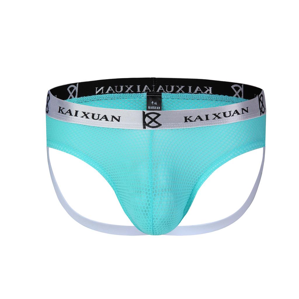 Mesh Uomo Intimo sexy Perizoma Sospensorio e G String Sissy Mutandine Pene Pouch T-Back Lingerie Hombre Mutande Elastiche