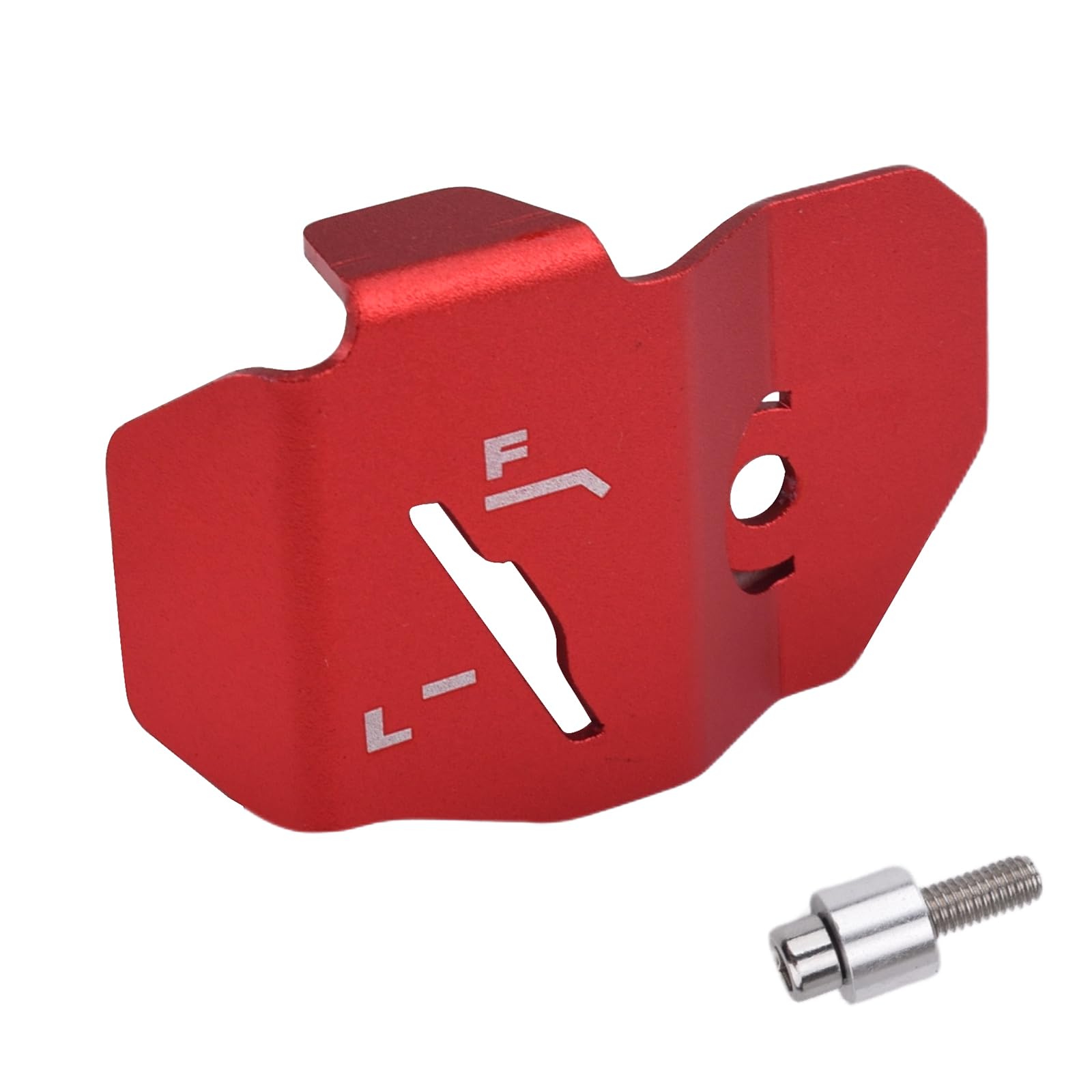 

LEDISHUN Fluid Tank Protector for Honda Dax 125 and Monkey 125 (Red)