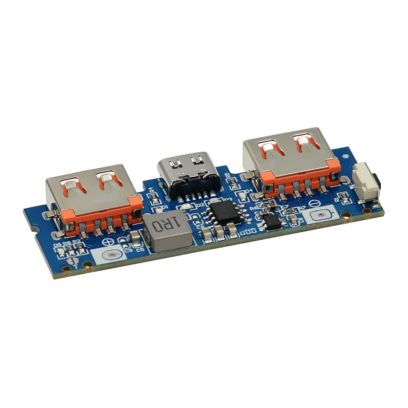 

Power Bank Mobile Power Supply MotherboardType-cLithium Battery DualusbPower Bank Extension Cord 5V2.4A