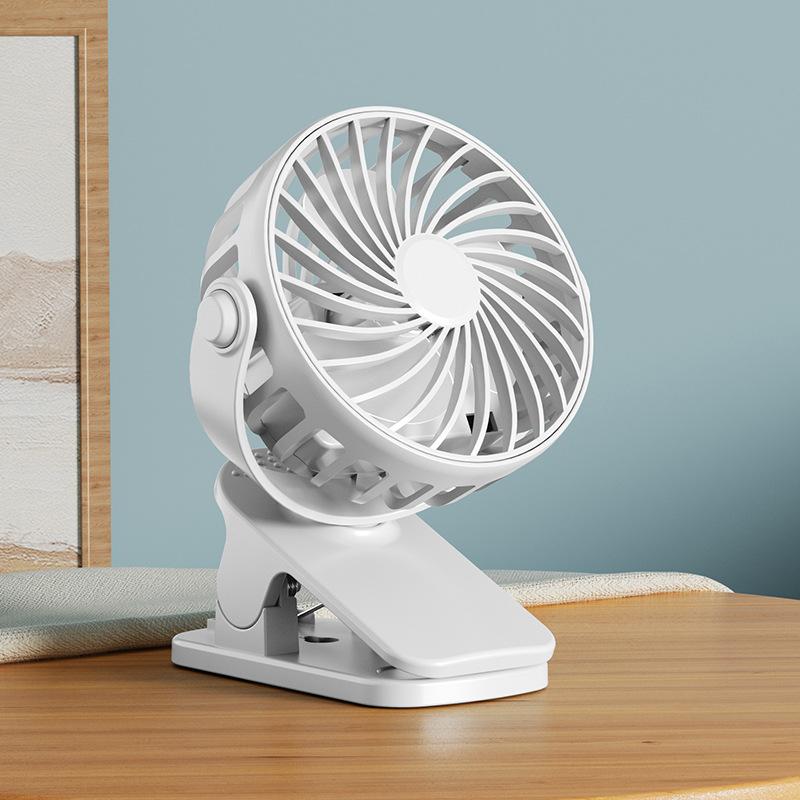 Cross-border New Octopus-Style Mini Fan Handheld Portable Desktop Electric Fan Compact Foldable Stroller Fan USB Rechargeable