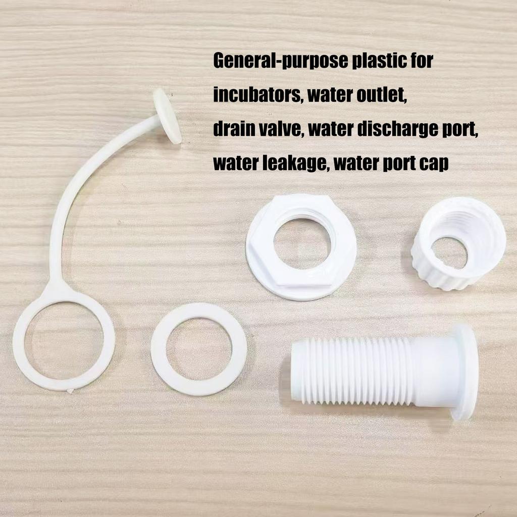 Cooler Drain Plug Assembly Replacement Plastic Threaded Drain Plug Cooler Threaded Drain Plug Caps Cooler Part Accessory