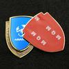 Abarth Emblem Aufkleber für Fiat 500, 3D Metallschild Skorpion Abzeichen, Passend für Fiat 500 Abarth 595 695, Auto Außen Zubehör
