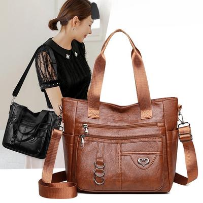 Large-capacity Hand-held Tote Bag for Women, Casual and Versatile Single-shoulder Crossbody Bag