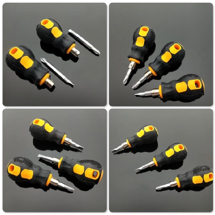Small Screwdriver Radish Head Screwdriver Mini Small Portable Repair Hand Tool Sewing Machine Repair Screwdriver