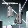 Portable 21700 Battery Storage Case Empty Shell Spring Loaded Ejector Plug Impact Resistant For Mobile Charging