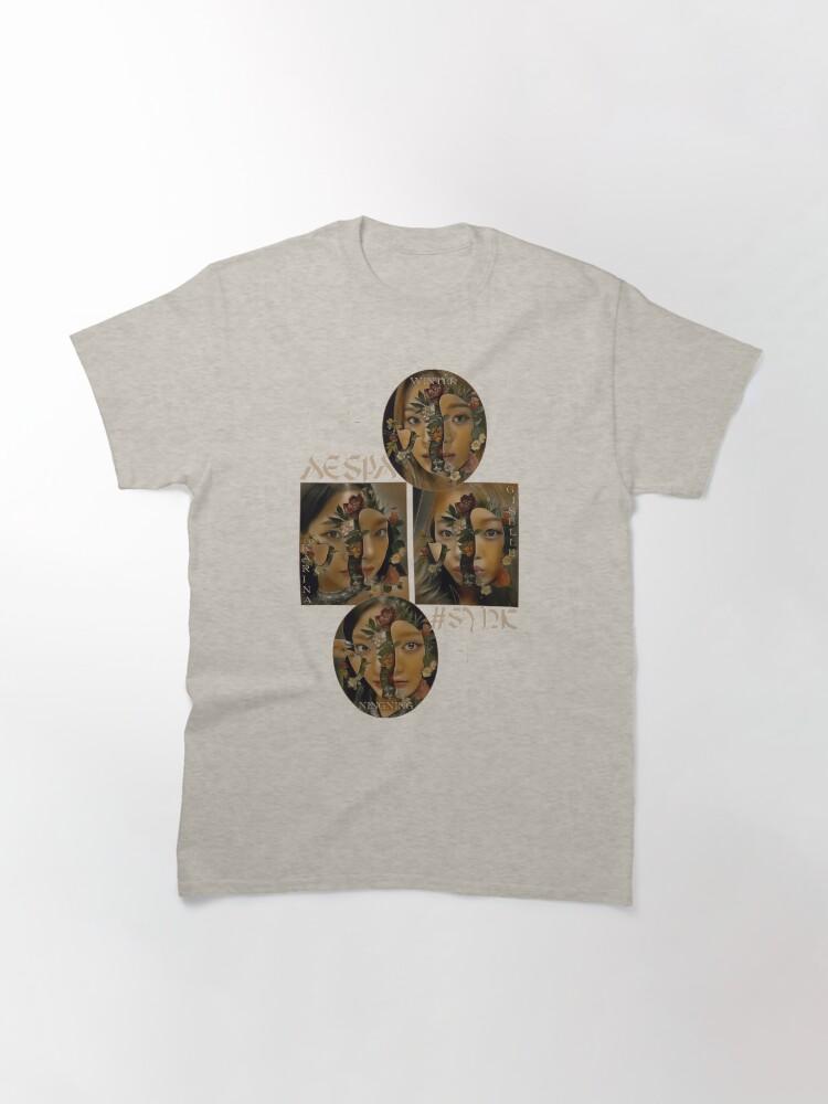 aespa Vintage Flowers Edit - K-Pop Merch Classic T-Shirt
