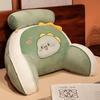 Mling Cartoon Washable Lumbar Support Pillow