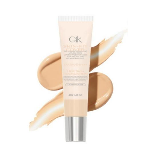 GIK HUSKIN Triple Functional Radiance Cover All-in-One Long-Lasting Foundation SPF50+ PA++++ 40g