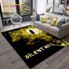Tappeto Tappetino Decorativo per Casa Soggiorno Camera da Letto Divano Stanza dei Giochi Zerbino, Tappeto da Area Tappetino Antiscivolo, Gioco Film Horror 3D Silent Hill