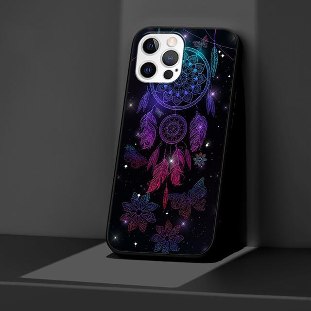 

Красочный чехол с акварелью «Ловец снов» для Apple Iphone 14 11 13 12 Pro Max Xr 7 8 Se 2020 Xs 6 6s Plus 5 5S, силиконовый чехол для телефона iPhone 13 Pro