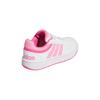 Adidas Hoops 3.0 K Simple Stylish Comfortable Low Top Kids Basketball Shoes Kids Sneaker White Blessing-Pink Pulse-Magenta IG3827
