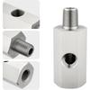 High Flow Oil Pressure Adapter Double M10X1.0 Inlets & 1/8 NPT Outlet Leak Proof Oil Link Tool for Enhances Oil Systems