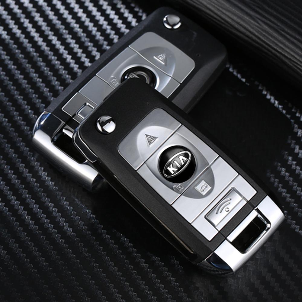 2026 Hot Car Sticker 5/10/20Pcs Car Key Emblem Sticker For KIA Ceed Sportage Rio Proceed K5 Sedona Forte Cerato Venga Remote Con