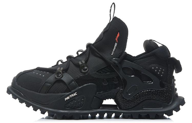 Li Ning Pan Gu Chunky Sneakers Women s Low Top Black AGLR150-11 35