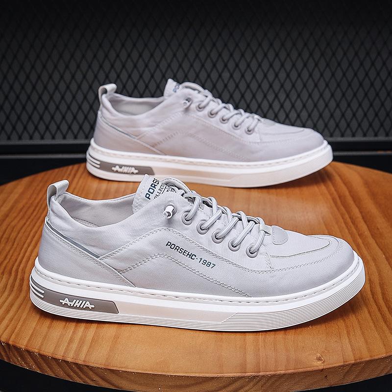 Fashion Sneakers Men Canvas Casual Shoes Breathable Walking Flats Spring Autumn Light Comforable Man Vulcanized Shoes Zapatos De Hombre