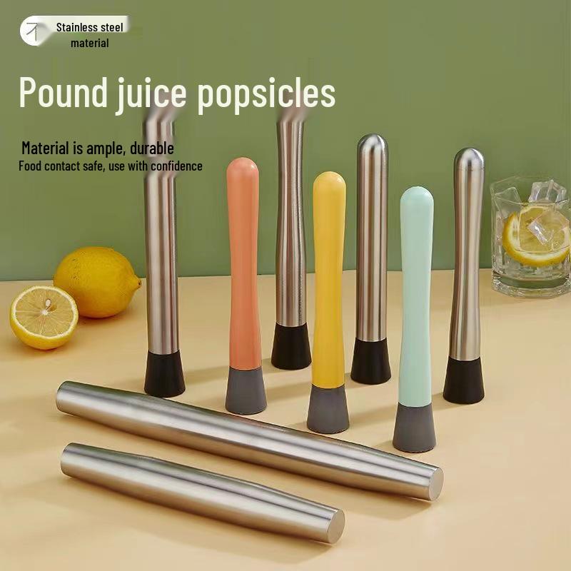 Stal nierdzewna Kruszarka do lodu i wyciskarka w formie pałeczki do koktajli