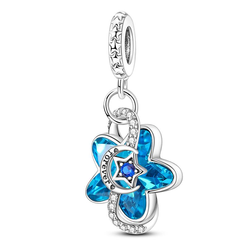 100% Copper Princess Dress Castle Witch Prince Dream Series Charms Beads Fit 3Mm Original Bracelets Diy Fine Jewelry Making